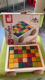 Karretje met houten blokken, Enlèvement, Utilisé