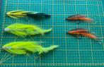 5 ongebruikte/nieuwe snoek streamers, Watersport en Boten, Ophalen of Verzenden
