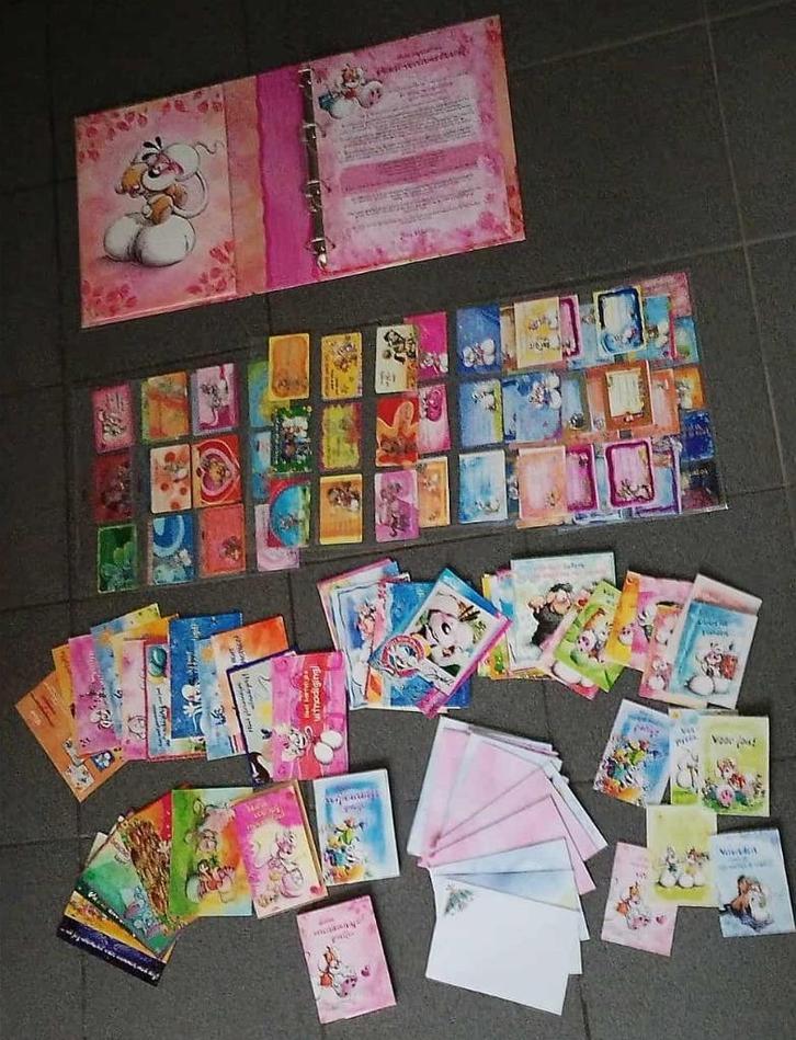 diddl map met kaarten en uitnodigingen, Verzamelen, Diddl, Diddl, Ophalen of Verzenden