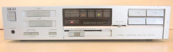 Akai AM-A101 Versterker / 100 Watts / 1985 / Made In Japan, Audio, Tv en Foto, Versterkers en Ontvangers, Zo goed als nieuw, Stereo