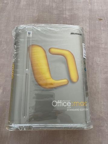 Ongeopende Office 2004 voor Mac pakket (+ productcode) beschikbaar voor biedingen