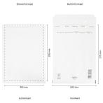 Luchtkussen Enveloppen, Wit, 180 x 265 mm (D/14, Postzegels en Munten, Brieven en Enveloppen | Buitenland, Ophalen of Verzenden