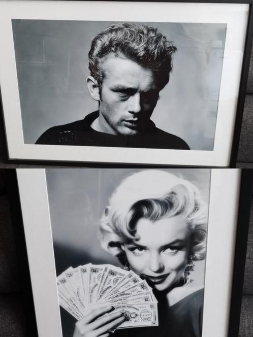 James Dean & Marilyn Monroe/LImited Édition/Photos/2, Collections, Cinéma & Télévision, Utilisé, Film, Enlèvement