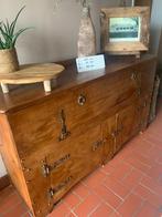 Rustieke eiken dressoir kast, Ophalen, Zo goed als nieuw