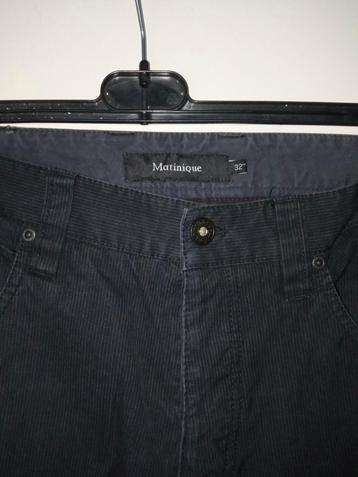 Matinique 1973 5-pocket W32L34 Style Wiley blauwzwart nieuw  beschikbaar voor biedingen