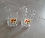 2 x glazen, Ophalen of Verzenden, Zo goed als nieuw, Bierglas