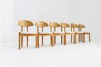 Set van 6 Vintage Deense eetkamerstoelen Vamdrup Stolefabrik, Ophalen