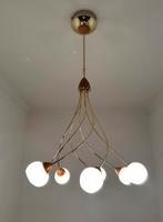 Prachtige goudkleurige lamp, Ophalen, Zo goed als nieuw