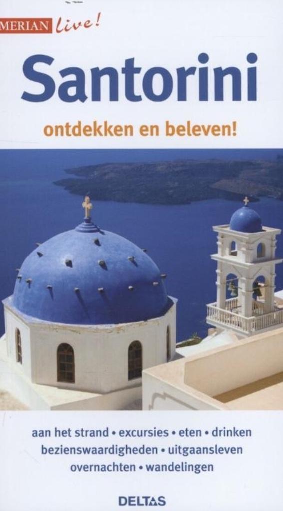 REISHANDBOEK Santorini, Boeken, Reisgidsen, Zo goed als nieuw, Reisgids of -boek, Europa, Ophalen of Verzenden