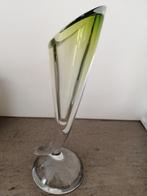 VAL ST LAMBERT gesigneerd , kristallen vaasje, Antiek en Kunst, Antiek | Glaswerk en Kristal, Ophalen of Verzenden