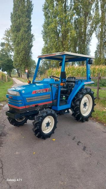 Minitractor iseki 26pk 4x4 servo SHOWROOMSTAAT! beschikbaar voor biedingen