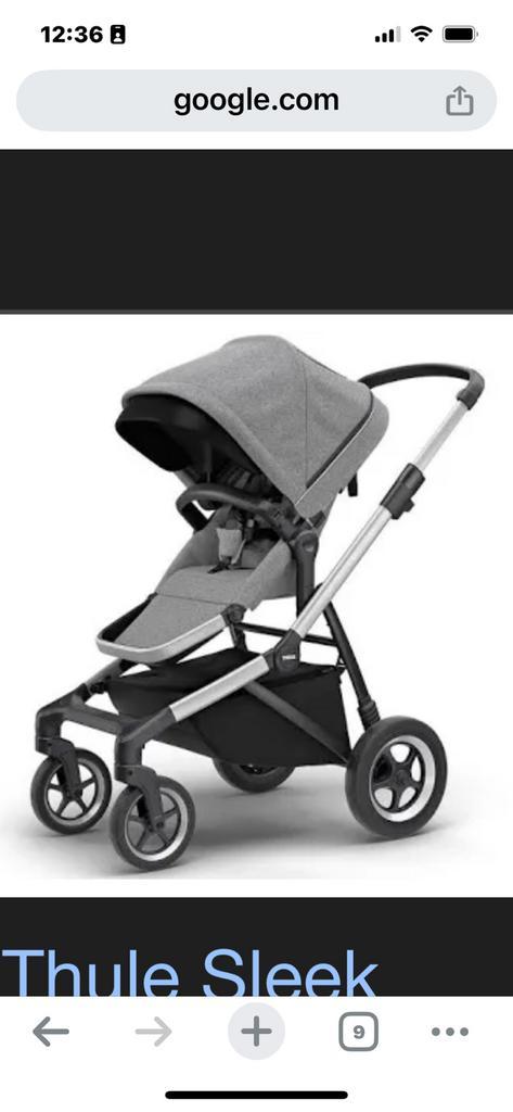 Thule kinderwagen na 1 eigenaar, Kinderen en Baby's, Kinderwagens en Combinaties, Zo goed als nieuw, Kinderwagen, Ophalen