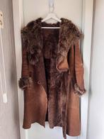 Lange faux fur jas Ventcouvert, Kleding | Dames, Jassen | Winter, Bruin, Maat 42/44 (L), Ophalen of Verzenden, Zo goed als nieuw
