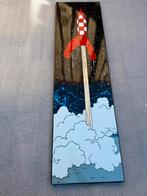 Tintin emaille bord / kuifje emaille 1985, Ophalen