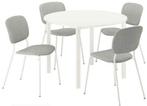 Tafel 4 stoelen, Huis en Inrichting, Ophalen, Nieuw, Vier personen, Rond