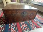antieke decoratieve chinese koffer, Antiek en Kunst, Antiek | Woonaccessoires, Ophalen