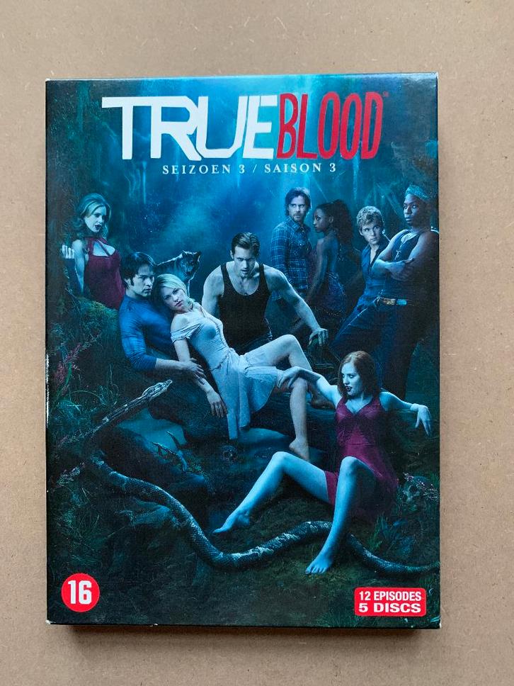 True Blood Seizoen 3 DVD, CD & DVD, DVD | TV & Séries télévisées, Comme neuf, Horreur, À partir de 16 ans, Enlèvement ou Envoi