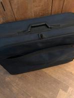 Gd valise souple DELSEY bleu foncé 2 roulettes VINTAGE TBE, Comme neuf, 60 à 70 cm, Roulettes, Moins de 35 cm
