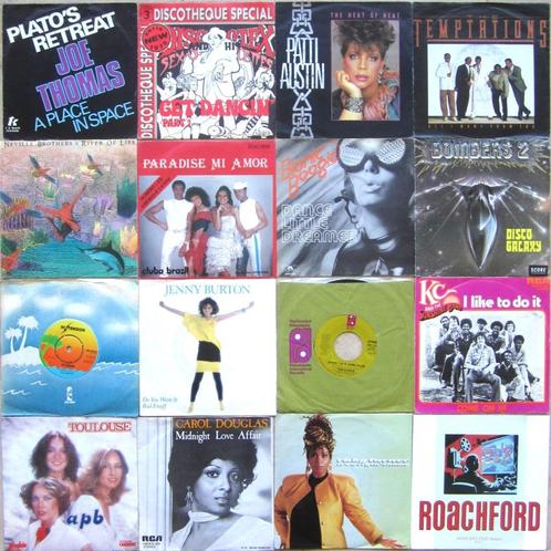 Lot van 16 Vinyl Singles Soul-Funk-Disco 70s - 80s, Cd's en Dvd's, Vinyl Singles, Gebruikt, Single, Dance, 7 inch, Ophalen of Verzenden