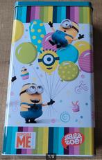 Minions: grote, blikken doos, Ophalen of Verzenden, Zo goed als nieuw, Film, Gebruiksvoorwerp