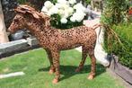 Kleur: smeedijzeren paard, Tuin en Terras, Ophalen, Nieuw, Metaal, Dierenbeeld
