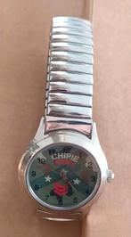 🌟 Prachtig stalen horloge Chipie army army elastisch horlog, Staal, Gebruikt, Staal, Polshorloge
