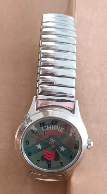 🌟 Belle montre En acier Chipie army armee montre elastique, Montre-bracelet, Autres marques, Acier, Enlèvement