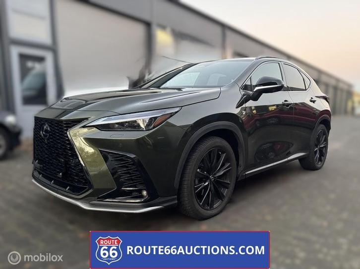 Lexus NX F Sport | 2023 | Route 66 Auctions, Autos, Lexus, Entreprise, Achat, NX, Essence, Autre carrosserie, Boîte manuelle, Noir