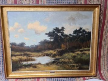 Schilderij: “Landschap Domein op Mol” – Cor van Reken        beschikbaar voor biedingen