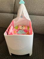 Baby born sleep well bed + accessoires + maakt geluid, Kinderen en Baby's, Ophalen of Verzenden