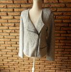 (69)- veste été femme t.40 bleue - promod -, Kleding | Dames, Jassen | Zomer, Maat 38/40 (M), Blauw, Zo goed als nieuw, Promod
