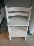 Witte tripp trapp stokke stoel, Ophalen, Zo goed als nieuw