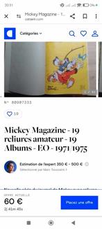 19 albums de 10 magazines du journal de Mickey, Comme neuf, Enlèvement ou Envoi
