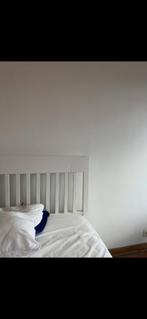 Ikea IDANÄS Bedframe met opberglades 160x200 cm, Ophalen, Verstelbaar, Wit, Tweepersoons