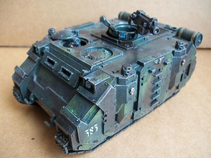 Chasseur de chars Space Marine Predator III ForgeWorld peint, Hobby & Loisirs créatifs, Wargaming, Utilisé, Warhammer 40000, Peint