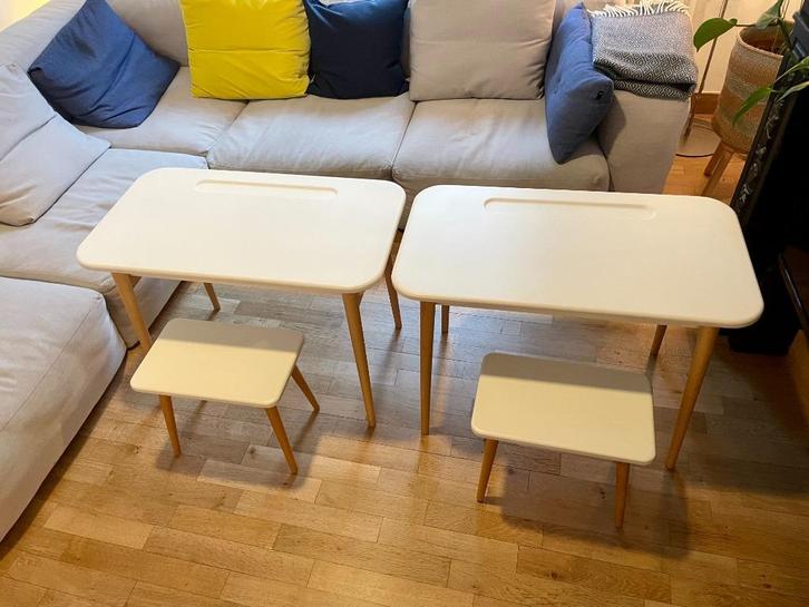 2X Bureau + bank, school stijl, Jimi, Huis en Inrichting, Bureaus, Gebruikt, Bureau, Ophalen