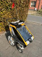 Chariot CTS lichtgewicht fietskar nieuw=750 euro, Fietsen en Brommers, Ophalen, Gebruikt, Kinderkar, Opvouwbaar
