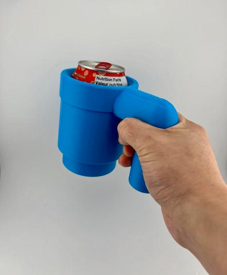 Unieke LEGO houder voor blikjes, bekerhouder, cupholder, Enfants & Bébés, Jouets | Duplo & Lego, Enlèvement ou Envoi