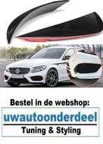 Canard Spoiler Front Voor Mercedes C Klasse W205 AMG Pack, Auto diversen, Tuning en Styling, Verzenden