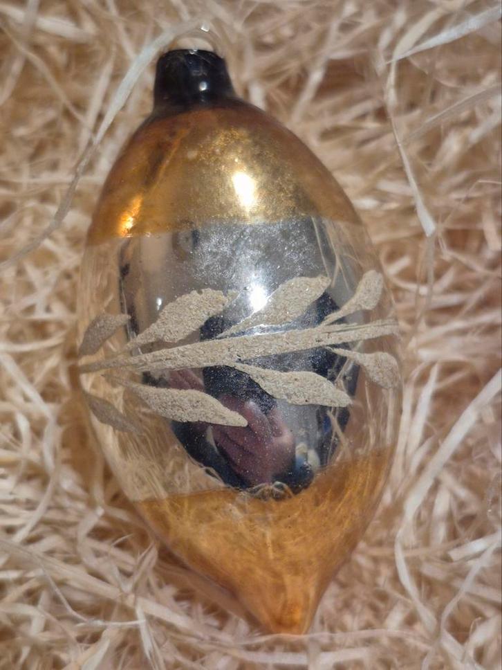 Ajeko antieke kerstbal, Diversen, Kerst, Gebruikt, Ophalen of Verzenden