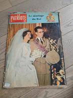 Tijdschrift 'Le patriot' huwelijk koning Boudewijn - Frans, Verzamelen, Ophalen of Verzenden