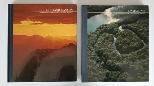 Le grand Canyon + L'Amazonie - 2€ par livre au choix, Livres, Histoire mondiale, Comme neuf, Enlèvement
