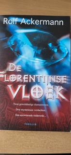 De Florentijnse Vloek, Rolf Ackermann, Europa overig, Rolf Ackermann, Ophalen of Verzenden, Zo goed als nieuw