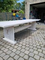 Houten buitentafel!, Tuin en Terras, Tuintafels, Ophalen, Gebruikt, Rechthoekig, Hout