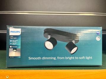 NIEUWE Opbouwspot PHILIPS star dimbaar LED zwart beschikbaar voor biedingen