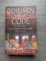 Geheimen van de Code - Dan Burstein, Boeken, Thrillers, Gelezen, Ophalen of Verzenden