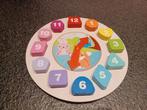 Houten klok met blokken, Kinderen en Baby's, Speelgoed | Houten speelgoed, Ophalen