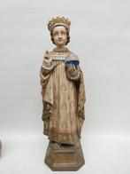 "Kindje Jezus van Praag" groot houten beeld, Ophalen