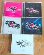 5 CD METROPOLIS, Ophalen of Verzenden, Zo goed als nieuw, Techno of Trance