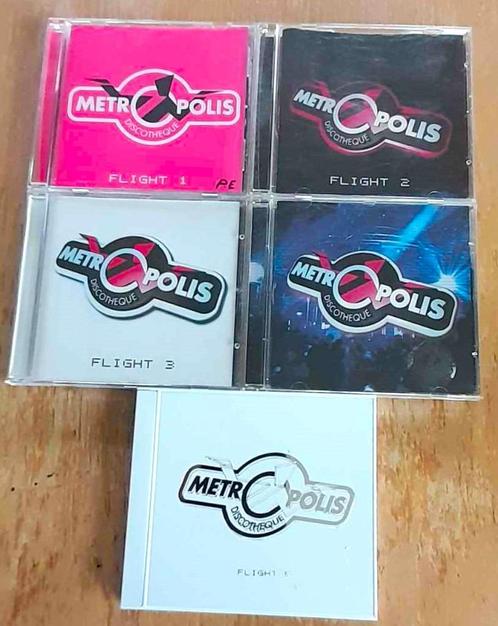 5 CD METROPOLIS, Cd's en Dvd's, Cd's | Dance en House, Zo goed als nieuw, Techno of Trance, Ophalen of Verzenden